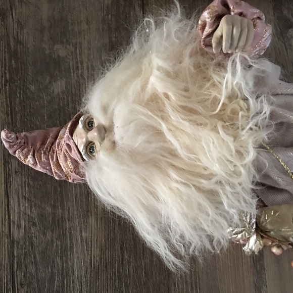 FATHER CHRISTMAS - PORCELAIN DOLL - 16" - Picture 2 of 10